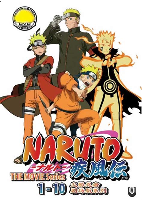 Naruto movies collection .